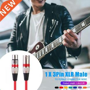 XLR Bala Alloy Female Male 3Pin Cable Audio Zinc HiFi