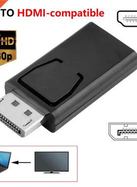 1080p DisplayPort to HDMI-compatible Adapter Converter Displ