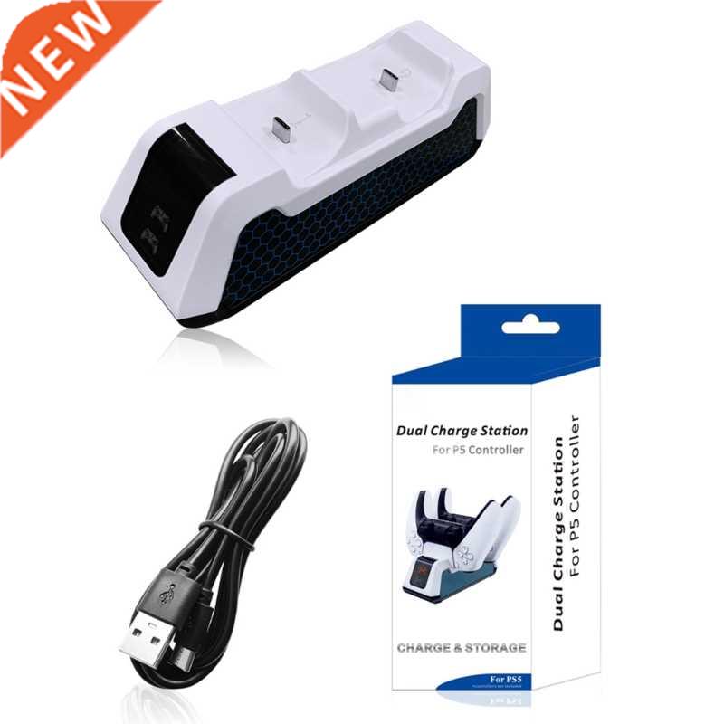 Upgraded Controller Charger, Quick Charging Adapter, Dualsen