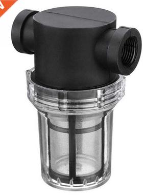 Garden Pond Inline Mesh Strainer Water Pump Filter Irrigatio