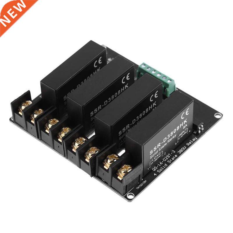 4 Channel Solid State Relay Module Board 380V 8A SSR Switch