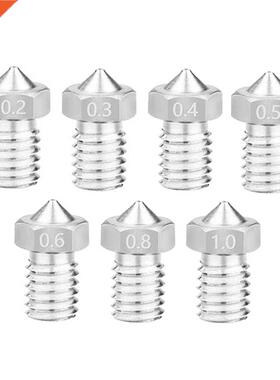 10/20pcs 0.2-1.0mm M6 Threaded Nozzles Extruder Hot End Kit