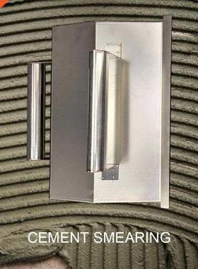 Stainless Steel Plaster Scraper Mortar Anti Slip Cement Wall