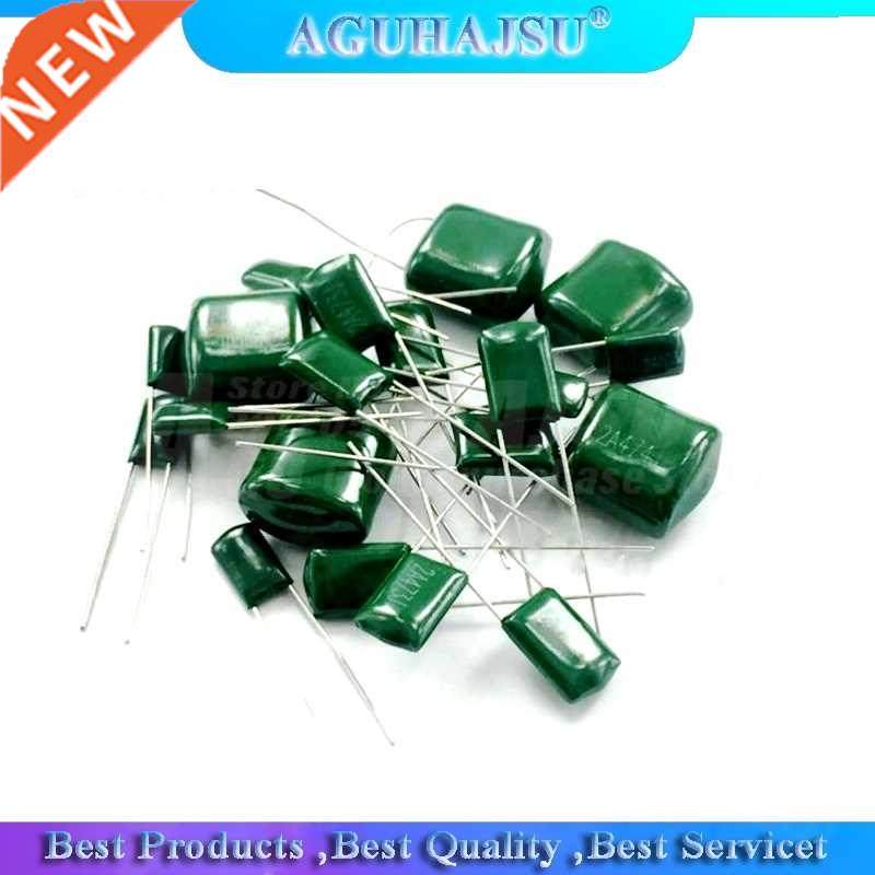 50pcs Polyester film capacitor 60V 1nF 1.5nF 10nF 22nF nF