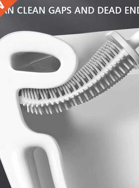 Toilet Brush Silicone Wc Cleaner Toilet Brush No Dead Toilet