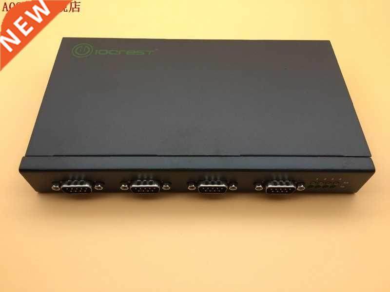 USB 2.0 to 232 Serial Adapter 4 Port DB9 pin RS232 Hub Conve