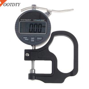 0-12.7mm Electronic Micrometer Digital Thickness Meter Gauge