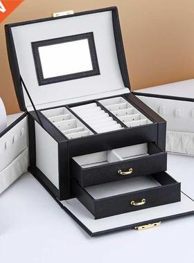 Jewelry Casket High Capacity Jewelry Box Multiction Makeu
