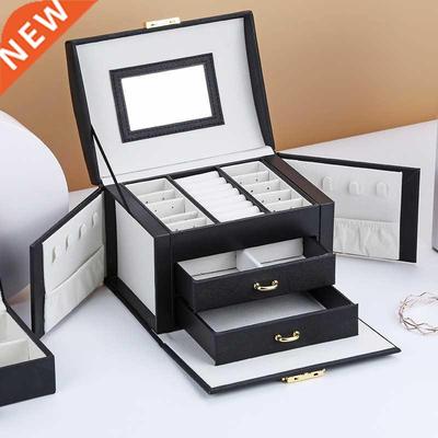 Jewelry Casket High Capacity Jewelry Box Multiction Makeu
