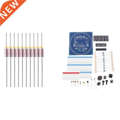 10Pcs Circuit Cutoff TF Aluminum Thermal Fuse with 1Pcs LED