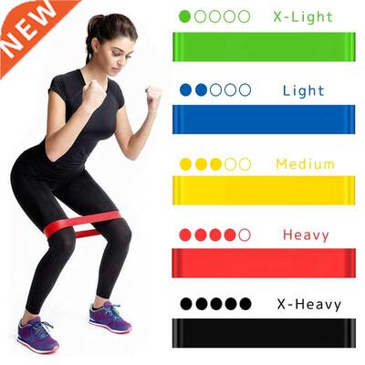 Bandas de resistencia de goma para Fitness, equipo de enrena