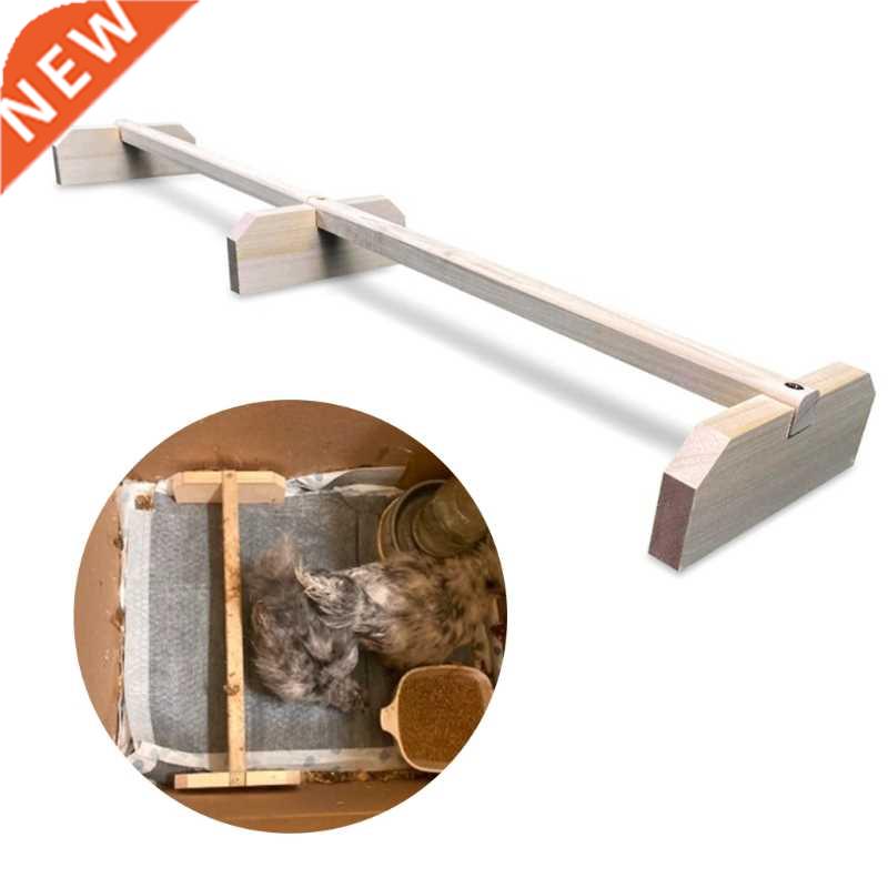 Backyard Chicken Standing Perch Solid Wood Roosting Bar for