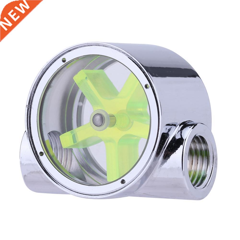 G1/4 5-Leaves Impeller Metal Water Flow Meter Measurement LH