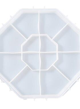 Octagon Storage Tray Epoxy Resin Mold Dish Plate Casting Sil