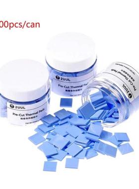 100x Heat Conducting Silica Gel Sheet 2uul Heatsink Insulato