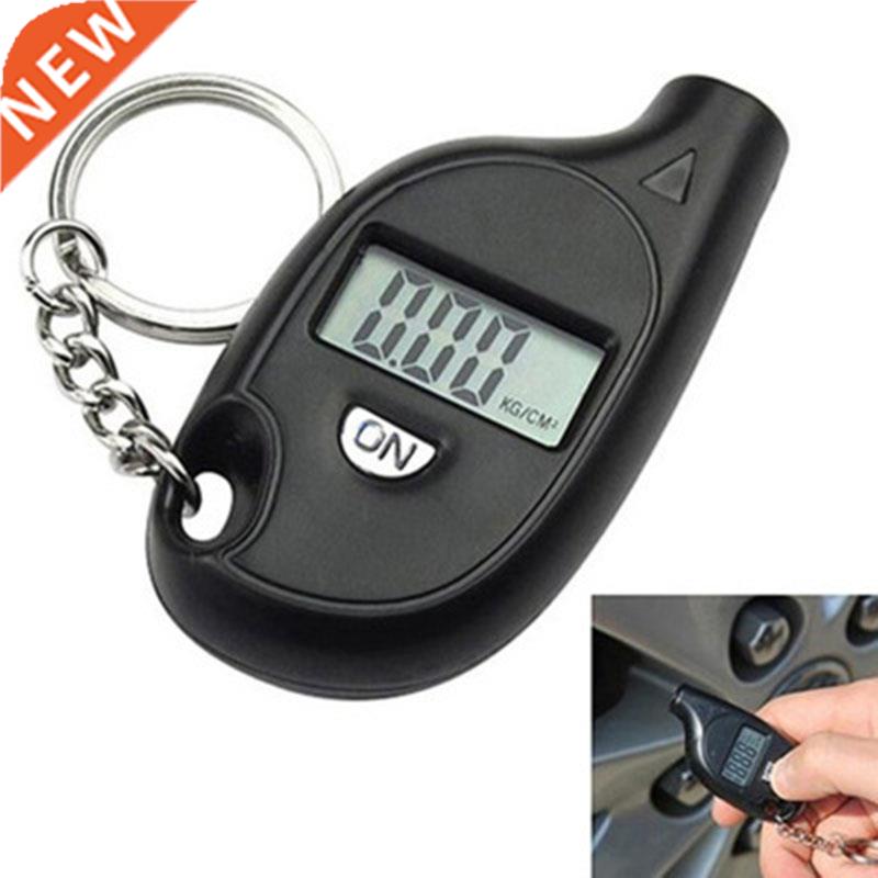 Mini Portable Keychain Tire Tyre Wheel Air Pressure Gauge T