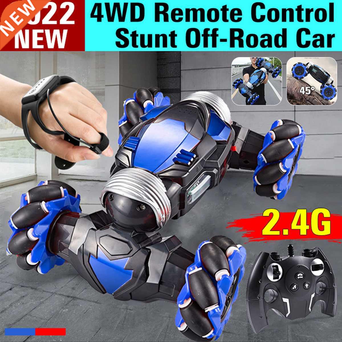 RC Car 4WD Radio Control Stunt Car Gesture Induction Twistin