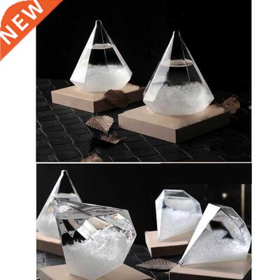 Droplet Heart star Storm Glass Bottle Weather Forecast Predi