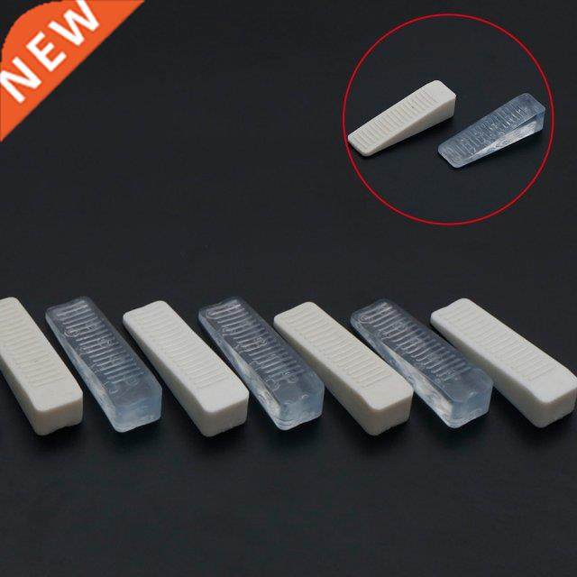 4pcs/pack 64*18*14mm Rubber Door Stop Stoppers Block Wedge D