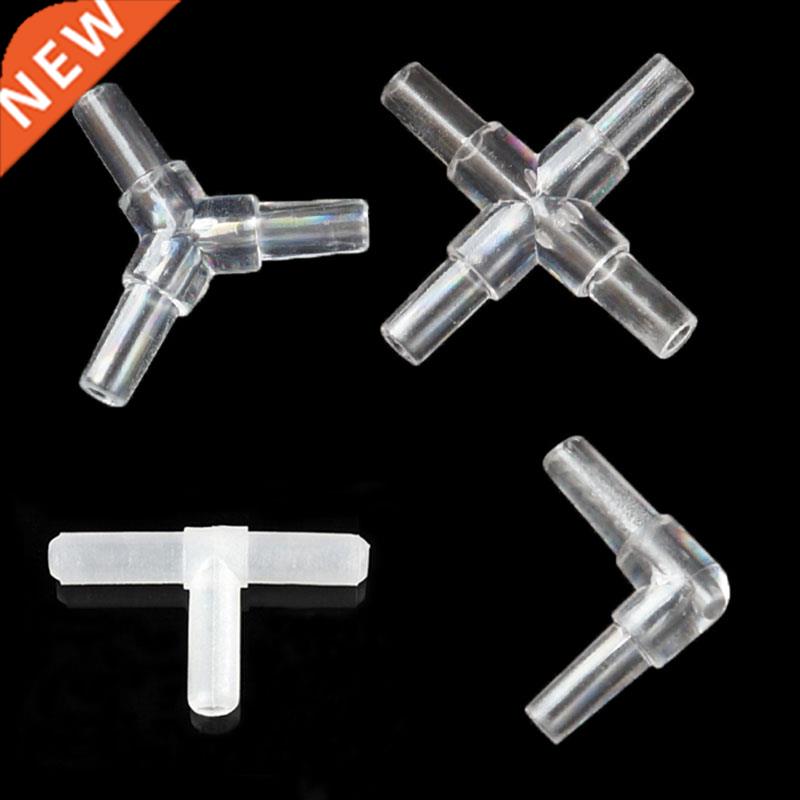 10pcs/lot 4mm 2/3/4 ways Aquarium Fish Tank Air Pump Connect