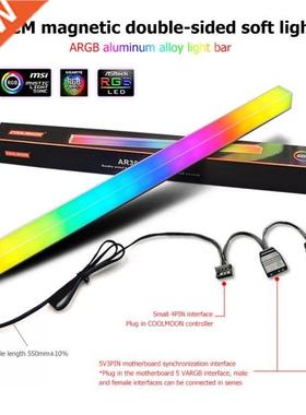 30c Aluinu alloy RGB PC Case LED Strip agnetic Coputer