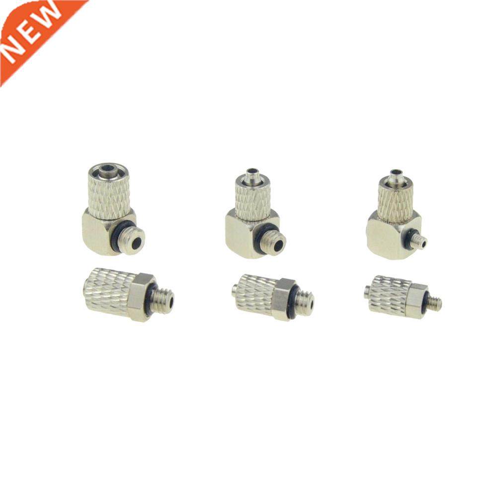 Mini Pneumatic Pipe Fitting Quick Connector M3 M5 M6 Thread