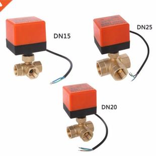 Ball Valve Two Way Contr Line Motorized Three Electric