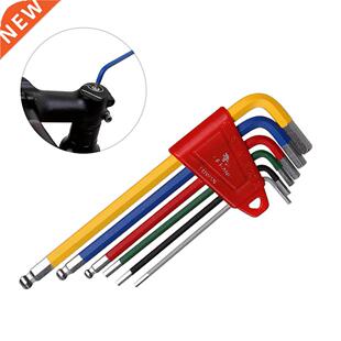 6Pcs Mulitcolor Hexagon Allens Hex Key Wrench Spanner Set Bi