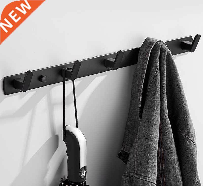 coat rack with 3/4/5/6 hooks wall mounted, metal coat hook r