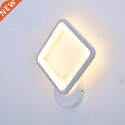 2021 Bedside Wall Lamp Bedroom Solid Wood Rotating Aisle Cor