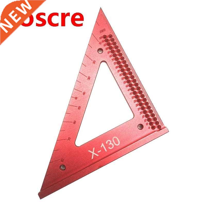 Woodworking Line Ruler Hole Scribing Gauge Precision Triangl