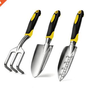 Garden Hand Tool Set 3 Pieces Gardening Kit Includes Hand Tr