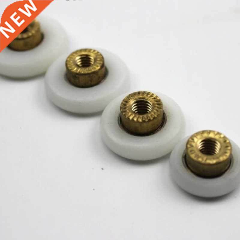 10 pcs Diameter:18mm Shower glass sliding door hanging wheel