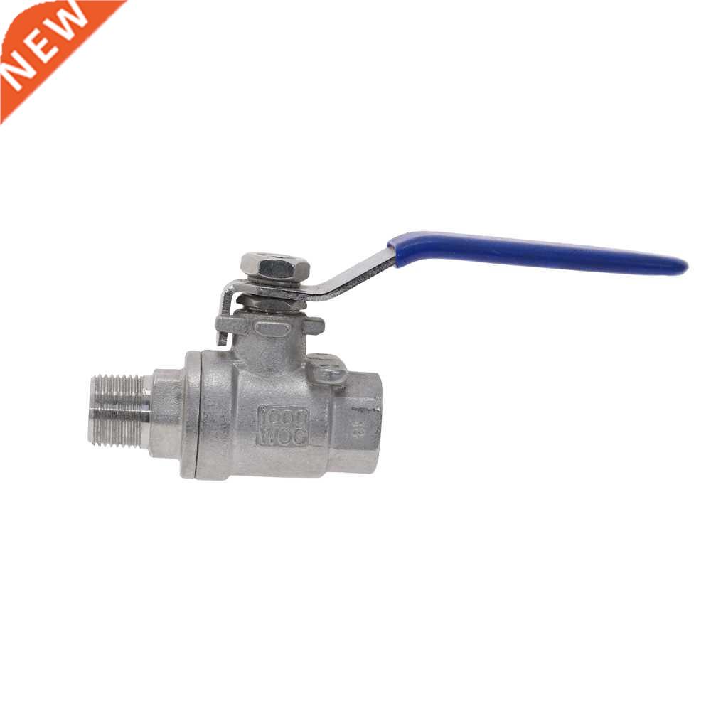 1pcs Ball Valve BSP 1/4		 Male x Female Thread 2 Piece