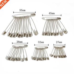 50Pcs Silver Safety Pins DIY Sewing Tools Accessory Stainles