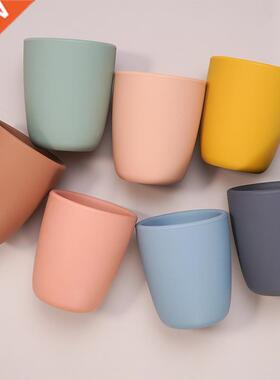 Portable Pure Color Baby Snack Cup Anti Scalding Food Grade