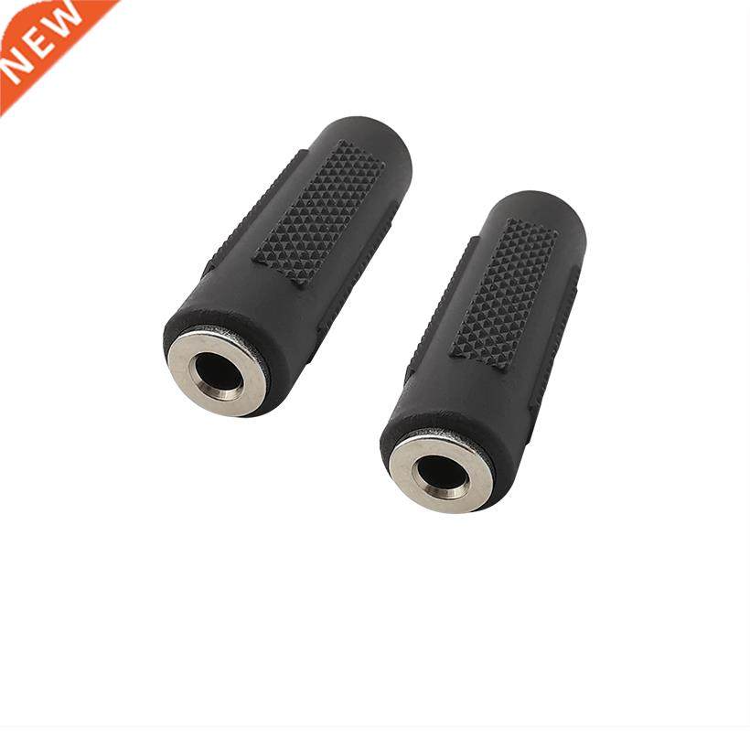 1/2Pcs 3.5mm Female to Female Stereo Audio Adapter Connector