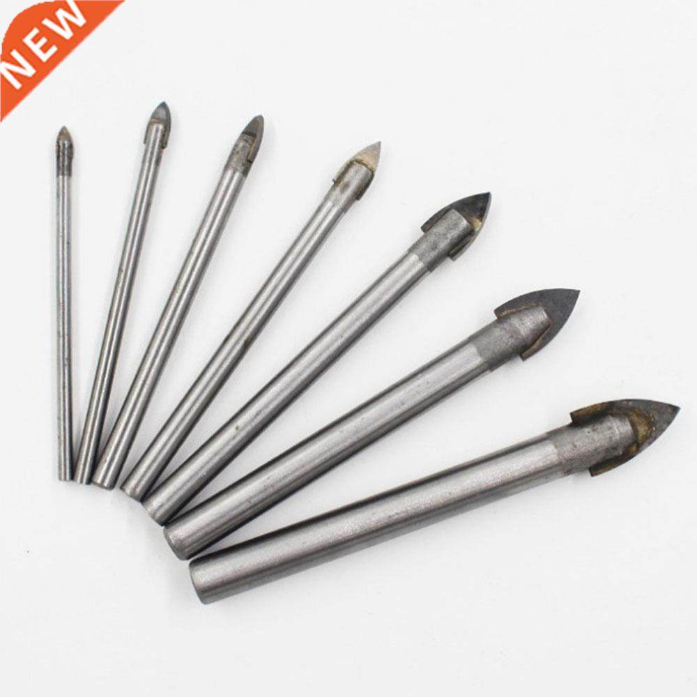 4PCS/6PCS/7PCS 3-12 Glass Drill Bit Set Tungsten Carbide T