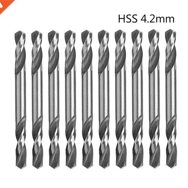 10Pcs 4.2mm HSS Double Ended Spral Torson Drll Tools Drl