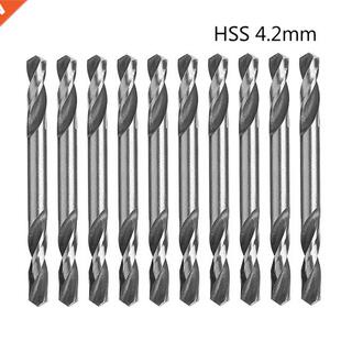 10Pcs 4.2mm HSS Double Ended Spral Torson Drll Tools Drl