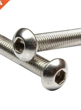 Stainless Steel Button Head Screw, Hex Socket Bolts Type:M6
