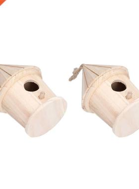 Birdwatch House Unique and Beautiful Wood Birdhouse for Outd