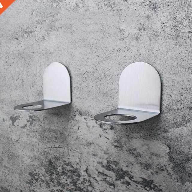 Stainless Steel Wall Mount Soap Shower Gel Dispenser Bottle