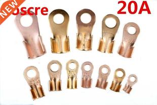 Open Lug for Ring Connector 6.2mm Copper 20A Stud Cable