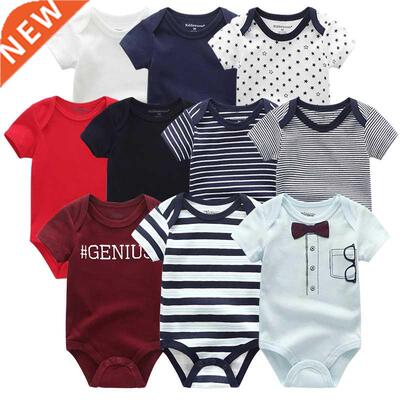 2022 Baby Rompers 5-pack infantil Jumpsuit Boy&girls