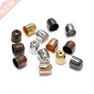 Cords Bracelets Tip 100pcs Tas End Leather Finding Buckle