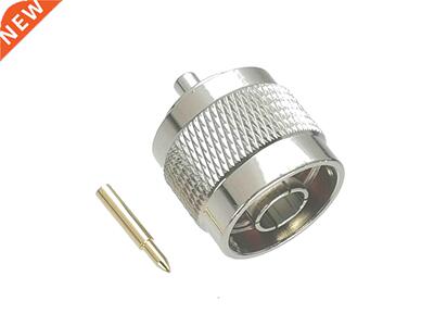1Pcs Connector N Male Plug Solder Semi-rigid RG405 0.086&amp