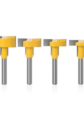 4 Pcs T-Slot & T-Track Slotting Router Bit - 8Inch 6mm S