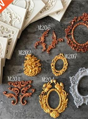 Silicone Mold 1PC Baking Pan Cake Decorating Tools Retro Fra