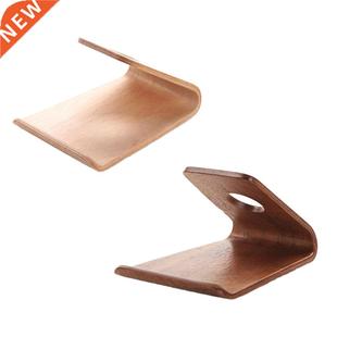 Phone Holder Universal Creative Desktop Wood Mobile Solid